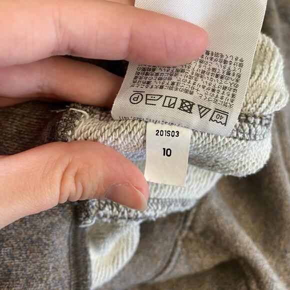 Uniqlo‎ U Men’s Heather Gray Size M Minimalist Mock Neck Pullover Sweatshirt - Picture 7 of 8